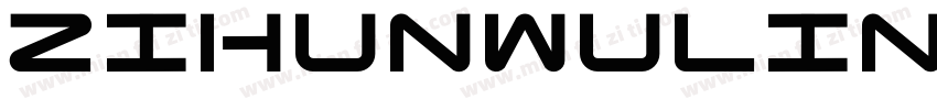 zihunwulinjianghuti Regular字体转换